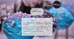 Desktop Screenshot of cafe-anna-rostock.de